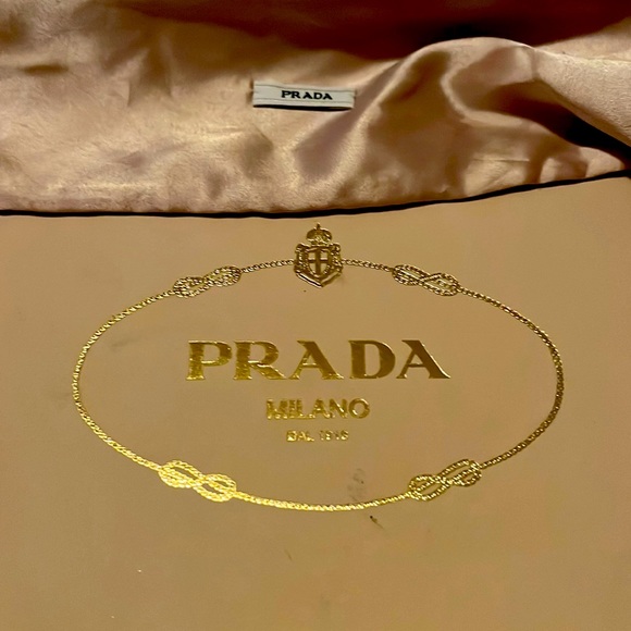 PRADA Black Pump Bow Patent Leather Open Toe Stiletto Heels 39 Europe size 8 US - Picture 3 of 15